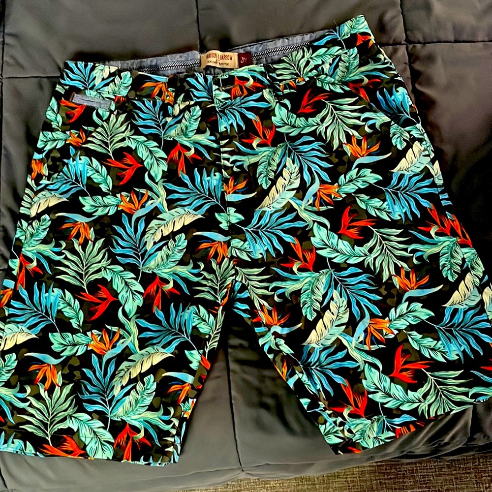Shorts - Hudson&Barrow floral print stretch shorts